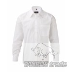 Men's Long Sleeve PolyCotton Poplin Shirt